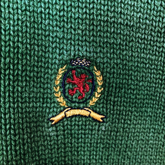 ❤️SOLD❤️ Vintage Tommy Hilfiger Sweater Men Long Sleeve - Picture 4 of 5